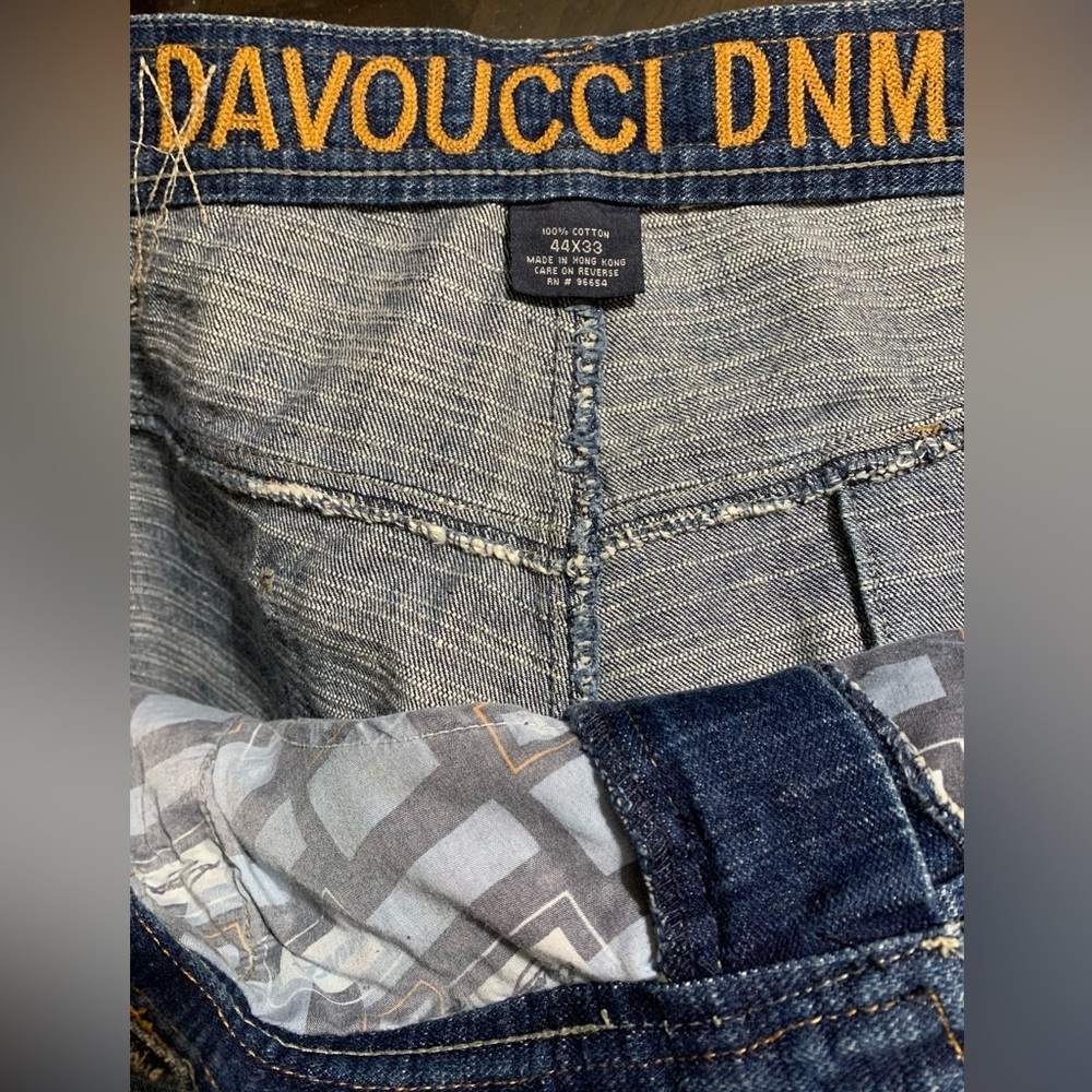 Davoucci DNM JEAN SHORTS sz 44x33 - Picture 10 of 10